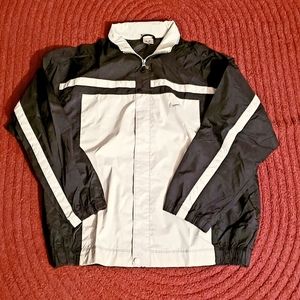 Vtg 90s Nike colorblock Windbreaker Big Swoosh